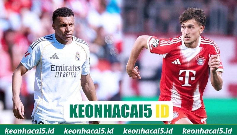 Phong độ 2 đội Real Madrid vs Bayern Munich
